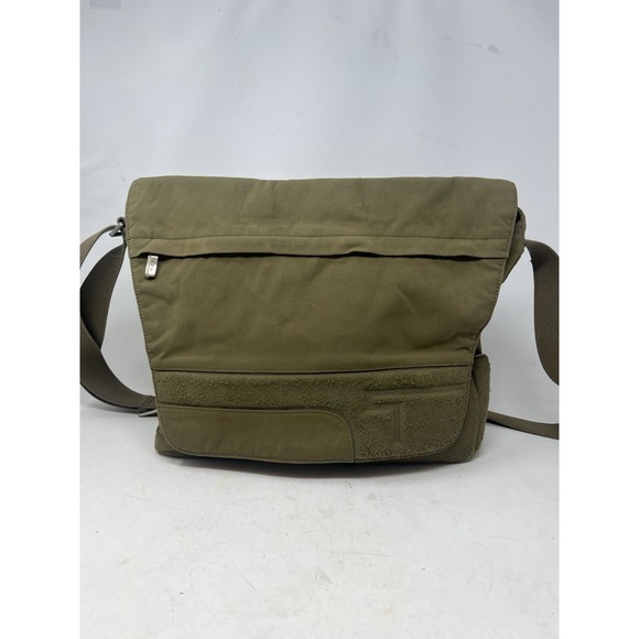 Tumi Other - TUMI T-Tech Crossbody Messenger Large Laptop Carry Bag Olive Green